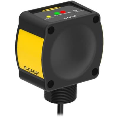 Banner QT50R-UK-AFH Collision-avoidance adjustable-field radar sensor with time-of-flight system - Banner Engineering (R-GAGE series - QT50R-AFH) - Part #25367 - Sensing range 3.5...24m - 1 x digital output (PNP/NPN transistor) (NO (Normally Open)/NC (Normally Closed) functi QT50R-UK-AFH on Powermatic Associates