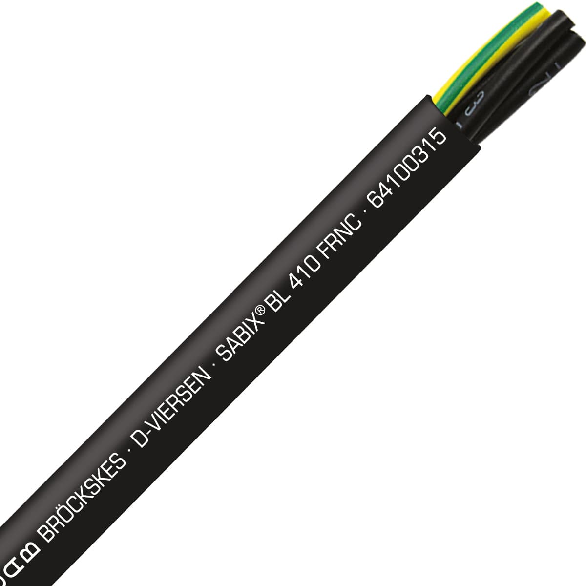 SAB 64100315 SABIX BL 410 FRNC - 16 AWG/3c, halogen-free flame retardant flexible power cable for shipboard, DNV-GL, CE, RoHS 64100315 on Powermatic Associates