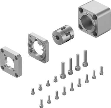 Festo 560282 axial kit EAMM-A-D40-40G Suitable for electric drives. Assembly position: Any, Storage temperature: -25 - 60 °C, Relative air humidity: 0 - 95 %, Protection class: IP40, Ambient temperature: -10 - 60 °C 560282 on Powermatic Associates