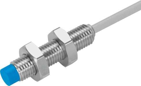 Festo 150394 proximity sensor SIEN-M8NB-PS-K-L Inductive, with standard switching distance. Conforms to standard: EN 60947-5-2, Authorisation: (* RCM Mark, * c UL us - Listed (OL)), CE mark (see declaration of conformity): to EU directive for EMC, Materials note: Free 150394 on Powermatic Associates