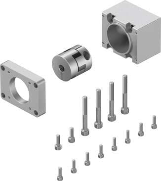 Festo 1456650 axial kit EAMM-A-S48-40G-G2 Suitable for electric drives. Assembly position: Any, Storage temperature: -25 - 60 °C, Relative air humidity: 0 - 95 %, Protection class: IP40, Ambient temperature: -10 - 60 °C 1456650 on Powermatic Associates
