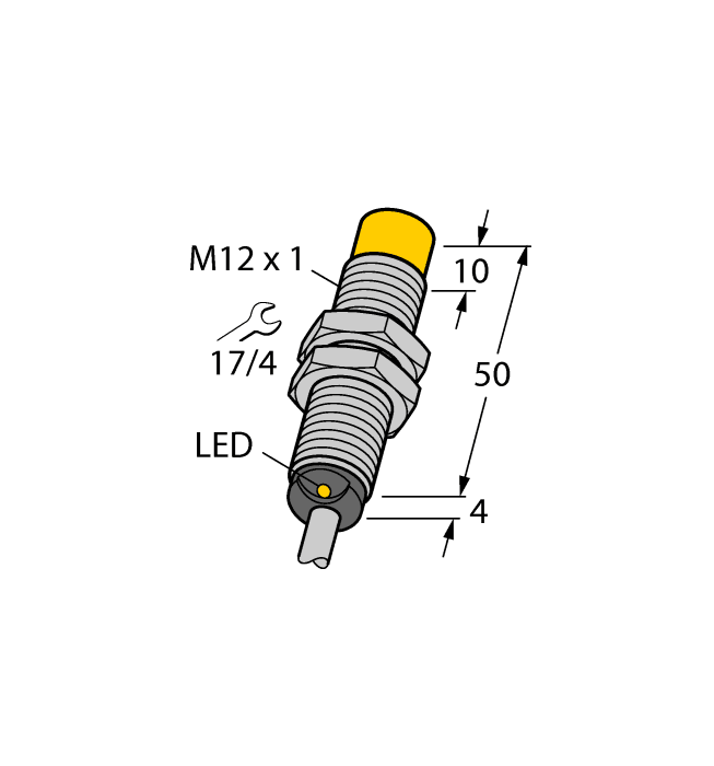 Turck NI5-G12-AP6 NI5-G12-AP6 Turck - NI5-G12-AP6 Inductive Sensor NI5-G12-AP6 on Powermatic Associates