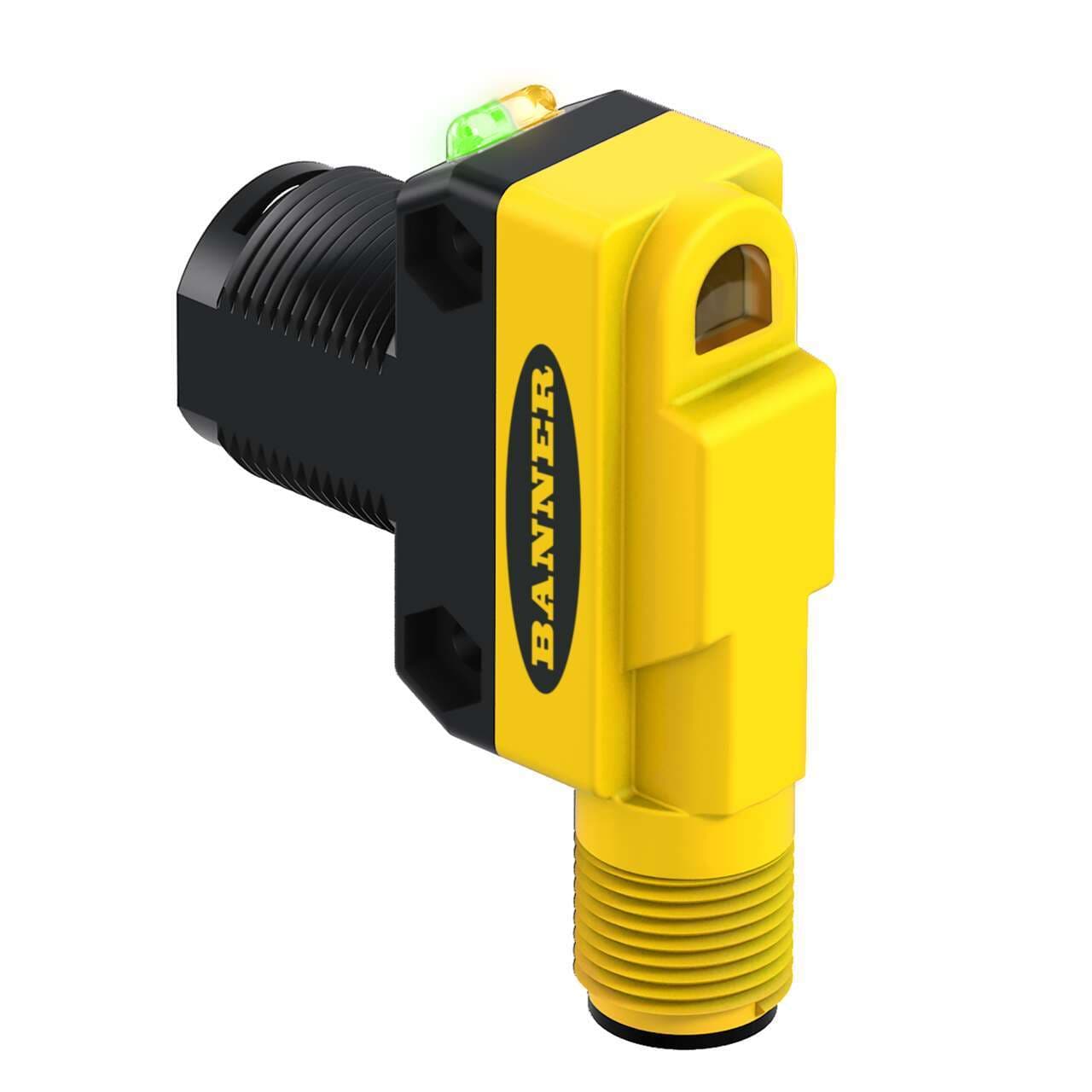 Banner QS18UNAEQ8 WORLD-BEAM QS18U: Ultrasonic remote TEACH; Range: 50-500 mm; Input: 12-30 V dc; Output: NPN; Epoxy-encapsulated; 4-pin M12 Integral QD QS18UNAEQ8 on Powermatic Associates