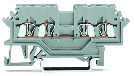 WAGO 279-604 279-604 WAGO - 4-conductor through terminal block; 1.5 mm²; suitable for Ex i applications; lateral marker slots; for DIN-rail 35 x 15 and 35 x 7.5; CAGE CLAMP®; 1,50 mm²; blue 279-604 on Powermatic Associates