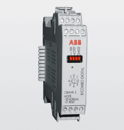 ABB Control 2100543 Configurable 8-point digital I/O module. Each point can be configured to be either an input and/or output. All points are always inputs, if
the output is activated the input will be held steady state. Includes a 16-bit accumulator for each input. 2100543 on Powermatic Associates