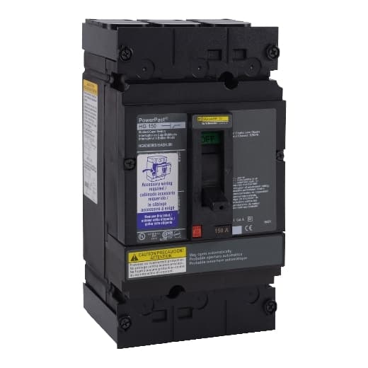 Schneider Electric HGN36000S15ABSOHJ00 AUTOMATIC MOLDED CASE SWITCH 600V 150A HGN36000S15ABSOHJ00 on Powermatic Associates