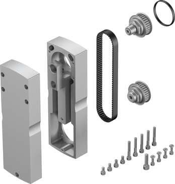 Festo 8059029 parallel kit EAMM-U-86-S62-70AB-102 Suitable for electric drives. Size: 86, Assembly position: Any, Max. speed: 5000 1/min, Storage temperature: -25 - 60 °C, Relative air humidity: 0 - 95 % 8059029 on Powermatic Associates