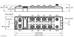 Turck TBEN-LL-8DIP-8DOP TBEN-LL-8DIP-8DOP Turck - TBEN-LL-8DIP-8DOP Compact multiprotocol I/O module for Ethernet, 8 Digital PNP Inputs and 8 Digital PNP 2 A Outputs TBEN-LL-8DIP-8DOP on Powermatic Associates