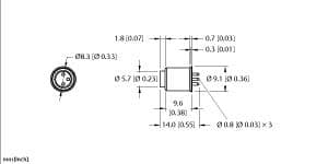 Turck MFKB 3 (10/BAG) MFKB 3 (10/BAG) Turck - MFKB 3 (10/BAG) Actuator and Sensor Accessory, Connector insert MFKB 3 (10/BAG) on Powermatic Associates