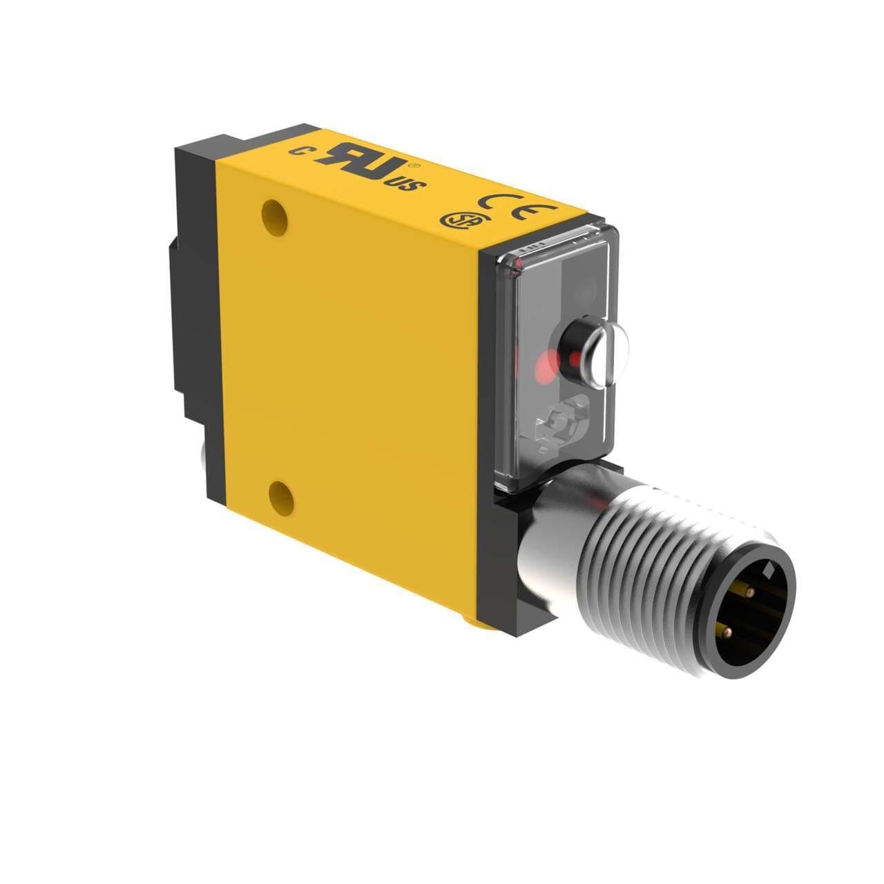 Banner SM312DBZQD MINI-BEAM: Diffuse; Range: 300 mm; Input: 10-30 V dc; Output: Bipolar: 1 NPN; 1 PNP; 4-pin M12 Integral QD SM312DBZQD on Powermatic Associates