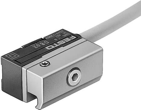 Festo 151670 proximity sensor SME-1-S6-C Design: Block design, Conforms to standard: DIN EN 60947-5-2, CE mark (see declaration of conformity): to EU directive low-voltage devices, Materials note: Free of copper and PTFE, Measuring principle: Reed magnetic 151670 on Powermatic Associates