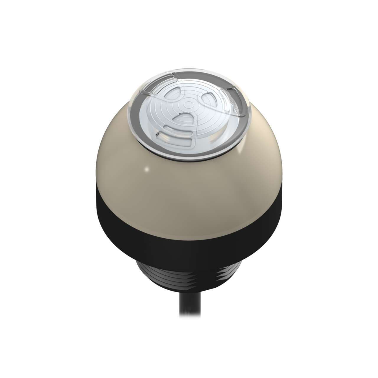 Banner K50LGRASYN K50 Series EZ-LIGHT: 3-Color Sealed Audible Indicator; Voltage: 12-30 V dc; Housing: Polycarbonate; IP69K; Tone: Loud; Input: NPN; Colors: Green Red Yellow; 2 m (6.5 ft) Integral Cable K50LGRASYN on Powermatic Associates