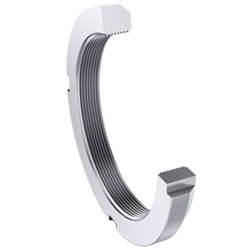 NSK N034 N034 BEARING LOCKNUT ; 6.659\"-8 7-7/8\" OD 7.484\" FACE 1-1/16\" W N034 on Powermatic Associates