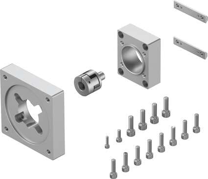 Festo 1133404 axial kit EAMM-A-R38-87A Suitable for electric drives. Assembly position: Any, Storage temperature: -25 - 60 °C, Relative air humidity: 0 - 95 %, Protection class: IP40, Ambient temperature: -10 - 60 °C 1133404 on Powermatic Associates