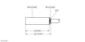 Turck BI2-EH6.5K-RP6X BI2-EH6.5K-RP6X Turck - BI2-EH6.5K-RP6X Inductive Sensor, With Increased Switching Distance BI2-EH6.5K-RP6X on Powermatic Associates