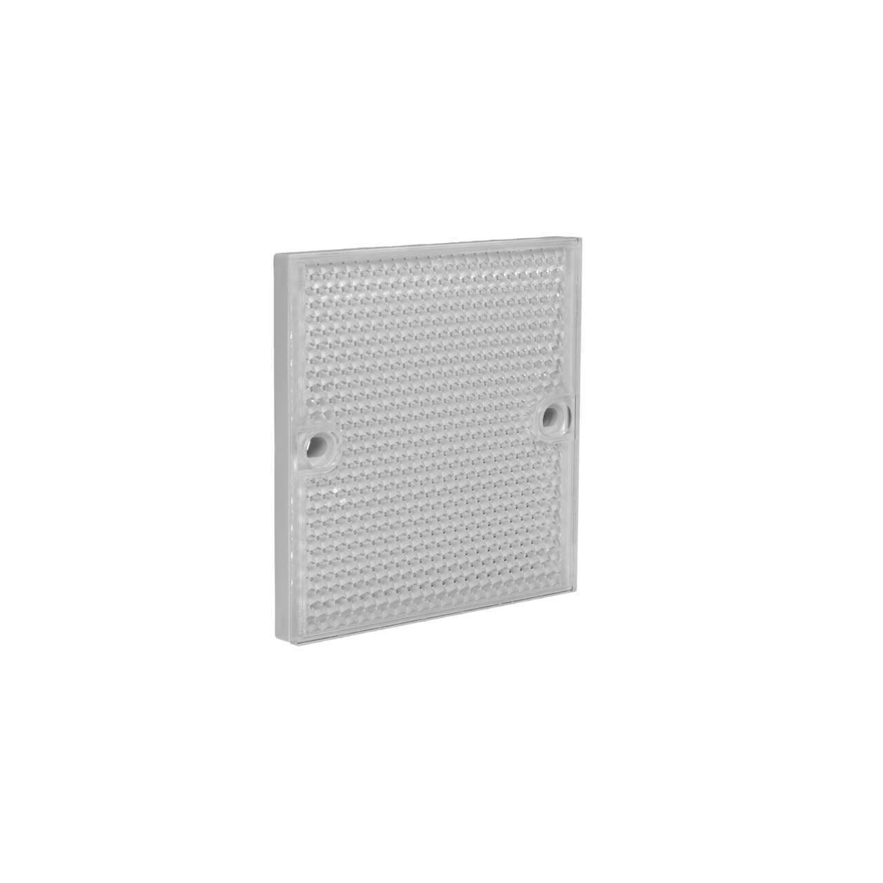 Banner BRT-84X84A Retroreflective Target: Square 84 x 84 mm; Reflectivity Factor: 2.0; Max Temp = 50 degree C; Plastic - Screw Hole for Mounting BRT-84X84A on Powermatic Associates