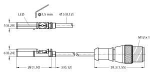 Turck BIM-UNT-AP6X-0.2-RS4T BIM-UNT-AP6X-0.2-RS4T Turck - BIM-UNT-AP6X-0.2-RS4T Magnetic Field Sensor, For Pneumatic Cylinders BIM-UNT-AP6X-0.2-RS4T on Powermatic Associates