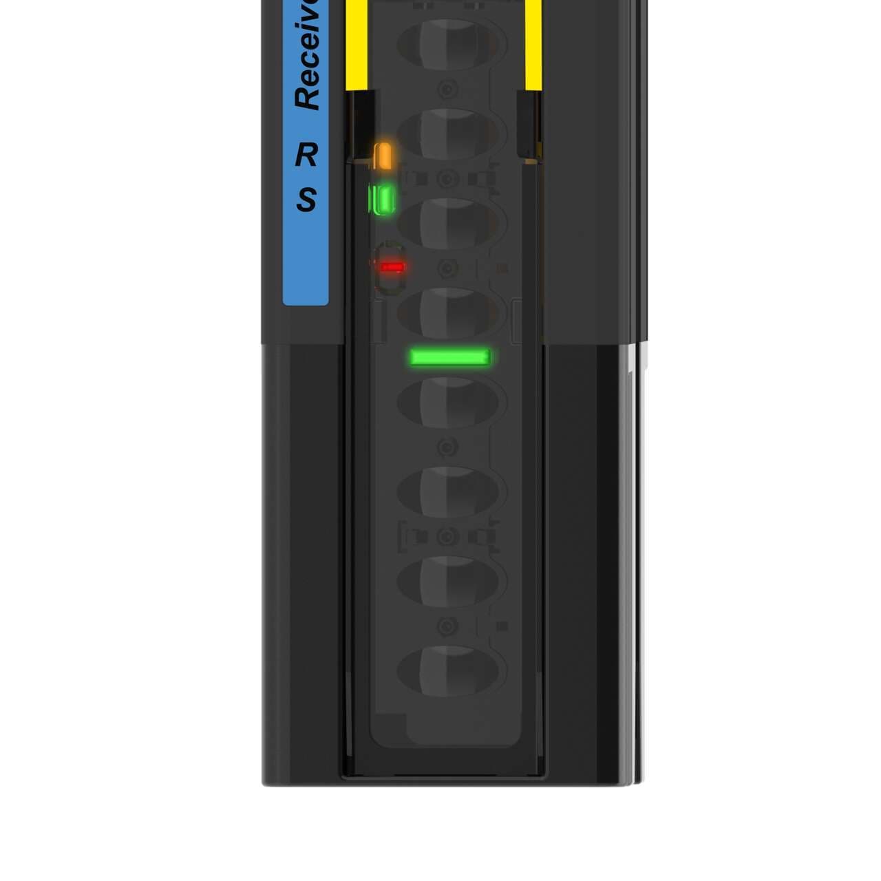 Banner SLLVE23-1540 EZ-SCREEN LS BASIC, Emitter; Resolution: 23 mm; Range: 8 m (26 ft); Defined Area: 1540 mm (60.6 in); Housing: Black; Connection: Removable Disconnect (RD); Mounting Hardware Ordered Separately SLLVE23-1540 on Powermatic Associates