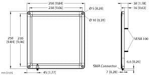 Turck TN-UHF-ANT-Q250-ETSI TN-UHF-ANT-Q250-ETSI Turck - TN-UHF-ANT-Q250-ETSI Accessories, External Passive UHF Antenna TN-UHF-ANT-Q250-ETSI on Powermatic Associates