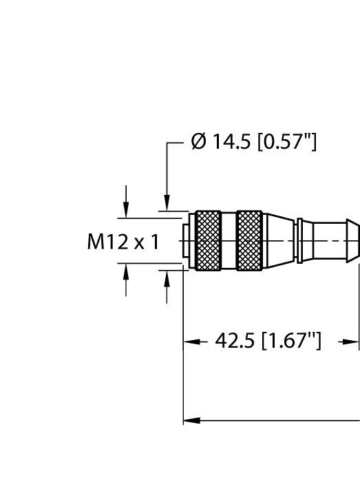 Turck RK 4.2T-5 RK 4.2T-5 Turck - RK 4.2T-5 Actuator and Sensor Cordset RK 4.2T-5 on Powermatic Associates
