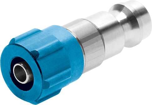 Festo 3326 quick coupling plug KS3-CK-4 For self-closing quick coupling connectors. Nominal size: 2,9 mm, Operating pressure complete temperature range: -0,95 - 12 bar, Standard nominal flow rate: 158 l/min, Operating medium: Compressed air in accordance with ISO857 3326 on Powermatic Associates