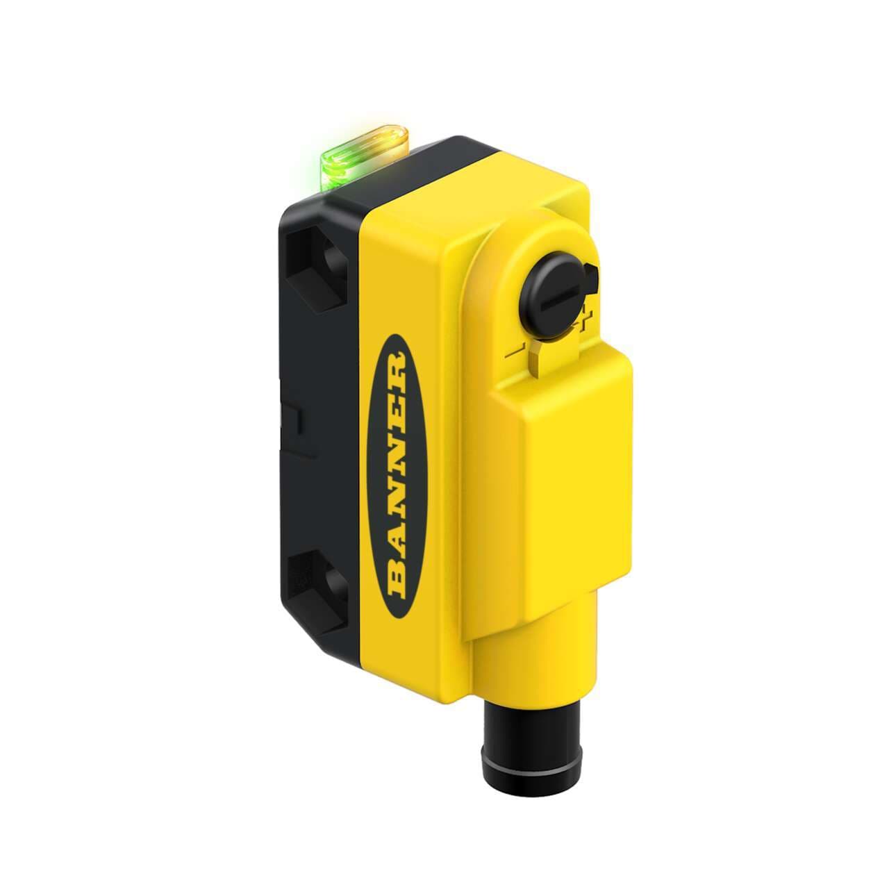 Banner QS18VP6WQ7 WORLD-BEAM QS18 Series: Divergent Diffuse; Range: 100 mm; Input: 10-30 V dc; Output: Complementary Solid-State PNP; M8 Integral QD QS18VP6WQ7 on Powermatic Associates