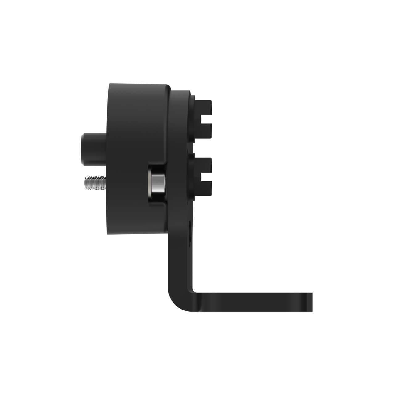 Banner S4BA-MBK-11 Banner S4BA-MBK-11 - S4B, Accessory Bracket: End Mount; Includes 2 Brackets and Hardware; Rotation: +/-15 Degrees; 8 GA Steel, Black Zinc Plated, Glass-Filled Polycarbonate Adapter S4BA-MBK-11 on Powermatic Associates