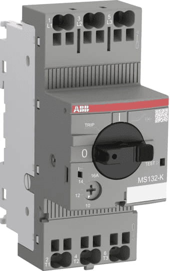 ABB Control MS132-1.6K MS132-1.6K ABB Control - 3P MMP PI 10.0-16.0A RANGE MS132-1.6K on Powermatic Associates