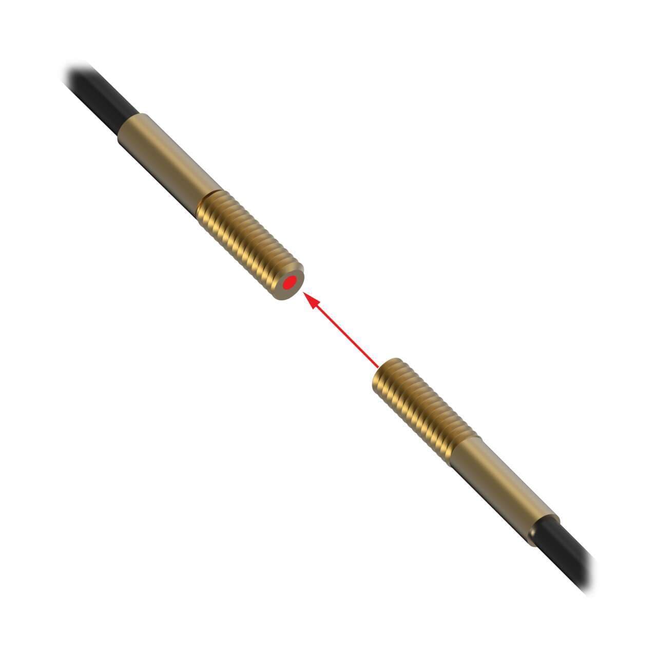 Banner IMT.448P Glass Fiber; Opposed Mode; Bundle Dia.: 0.027 in.; PVC w/Monocoil Sheath 96 in long; #8-32 Threaded End Tip; Terminated for Glass Fiber Sensors IMT.448P on Powermatic Associates