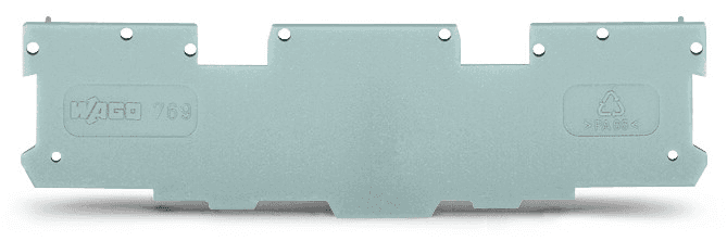 WAGO 769-309 769-309 WAGO - End and intermediate plate; 1.1 mm thick; gray 769-309 on Powermatic Associates