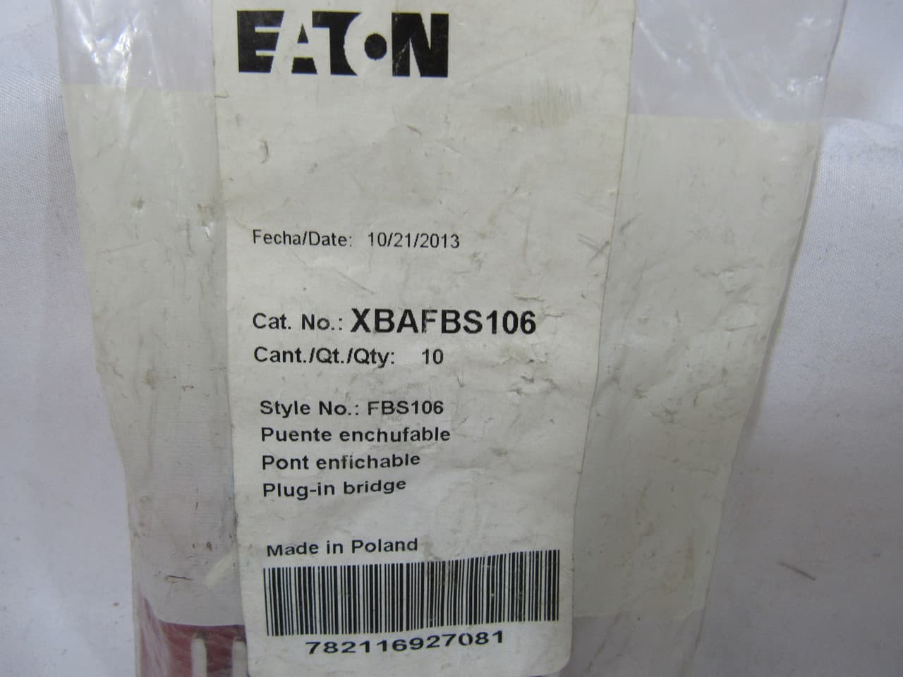 XBAFBS106 on Powermatic Associates