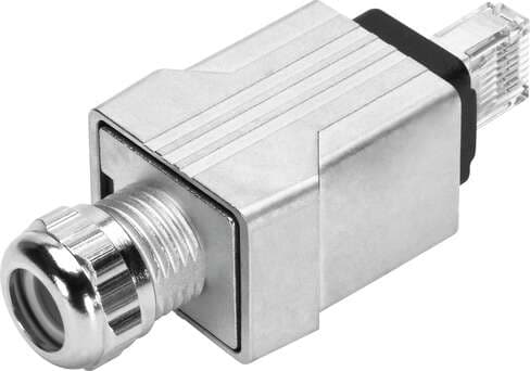 Festo 552000 plug FBS-RJ45-PP-GS Width: 30 mm, Height: 72 mm, Length: 22 mm, Product weight: 60 g, Note regarding fieldbus interface: PROFINET 552000 on Powermatic Associates