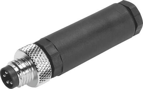 Festo 1068198 plug NECU-S-M8G4-C2 Conforms to standard: EN 61076-2-104, Connection frequency: 100, Cable outlet: Straight, Product weight: 9,1 g, Electrical connection 1, design: Round 1068198 on Powermatic Associates