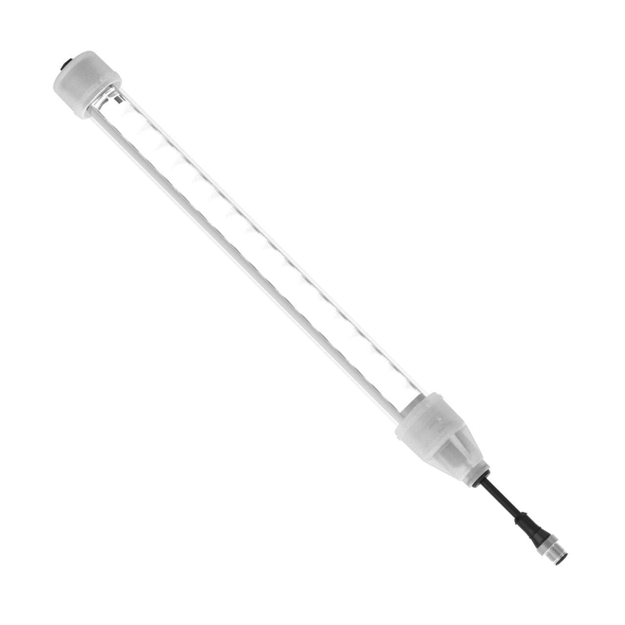 Banner RLS27PXRGBW285L35SQP Banner RLS27PXRGBW285L35SQP - RLS27 Pro Light Strip: Clear Lens Window; 285 mm; 18-30 V dc; IP67 IP69K; RGBW; Non-Cascadable; 150 mm (6 in) 4-pin M12 Pigtail QD RLS27PXRGBW285L35SQP on Powermatic Associates