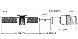 Turck BI2-G08-AP6X-0.2-RS4T BI2-G08-AP6X-0.2-RS4T Turck - BI2-G08-AP6X-0.2-RS4T Inductive Sensor BI2-G08-AP6X-0.2-RS4T on Powermatic Associates