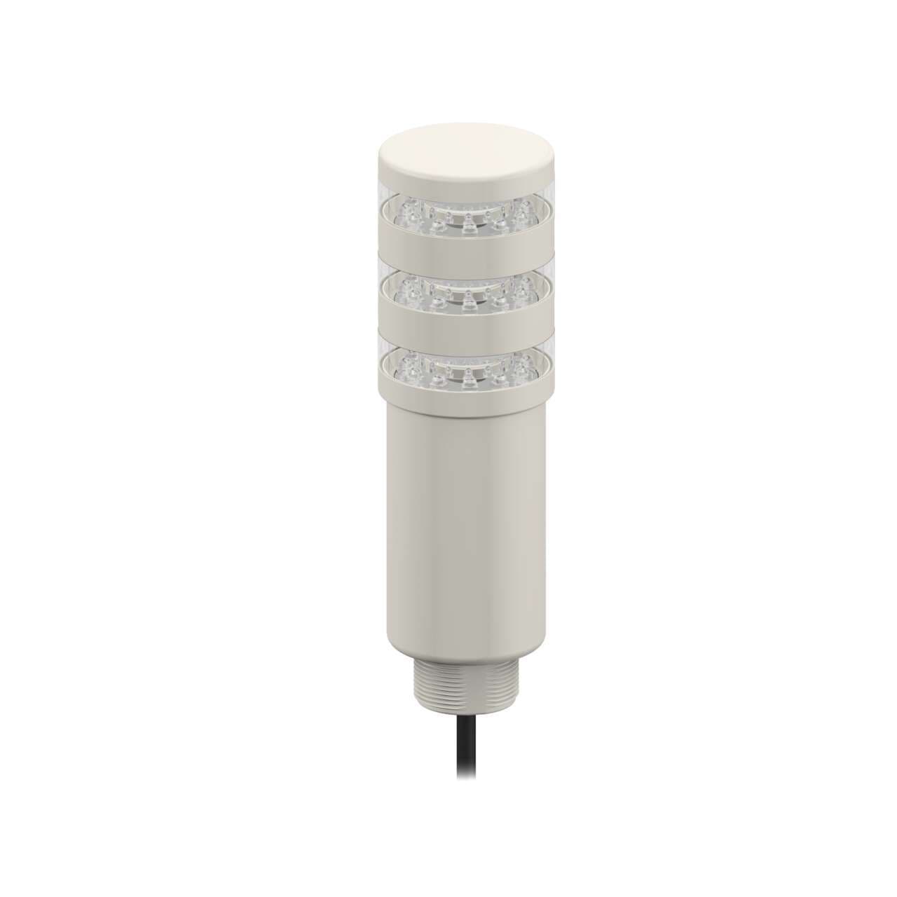 Banner TL50BLZGYR Beacon Tower Light: 3-Color Indicator; Voltage: 100-240 V ac; Environmental Rating: IP67; Colors: Green Yellow Red; 2 m (6.5 ft) Integral Cable TL50BLZGYR on Powermatic Associates