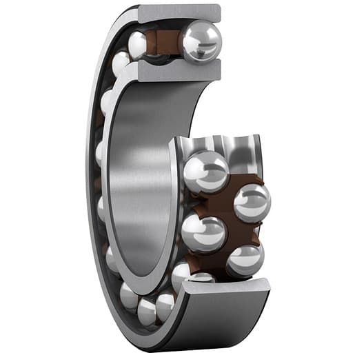 NSK 2207ETNC3 Self Aligning Ball Bearing; 35MM Bore; Shaft Mount; 72MM Outside Diameter; 23MM Inner Race Width; 23MM Outer Race Width; Open; Polyamide Cage; Double Row of Balls; ABEC 1 | ISO P0; C3-Loose 2207ETNC3 on Powermatic Associates