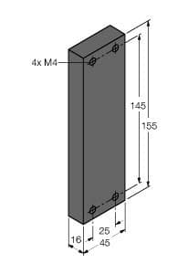 Turck BM-PS BM-PS Turck - BM-PS excom I/O System, Cover for the Unused Power Port BM-PS on Powermatic Associates