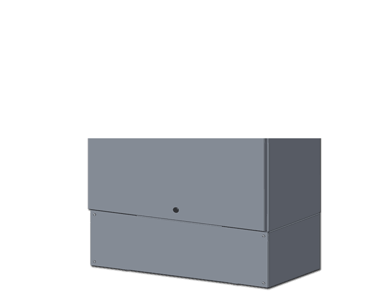 Saginaw Control SCE-SK153644SS Skirt, S.S. Kit, Height:15.00", Width:35.75", Depth:1.00", Type 304 Stainless Steel, #4 Brushed Finish on all exterior surfaces SCE-SK153644SS on Powermatic Associates