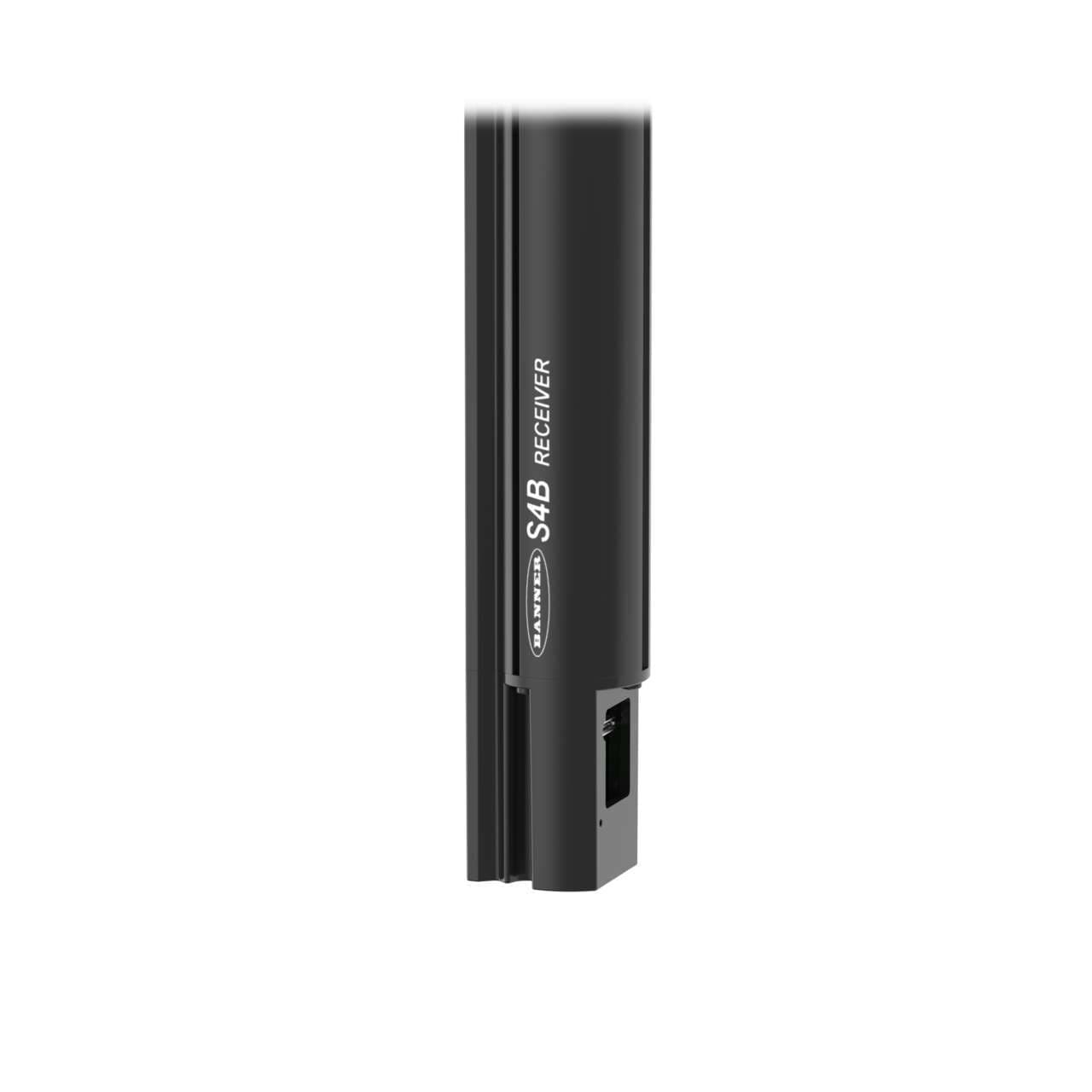 Banner S4BR14-1050-S Banner S4BR14-1050-S - S4B SLC, Receiver; Resolution: 14 mm; Range 12 m; Defined Area: 1050 mm (41.3 in); Housing: Black; Connection: Removable Disconnect (RD); Mounting Hardware and Cable/M12 Pigtail Ordered Separately S4BR14-1050-S on Powermatic Associates