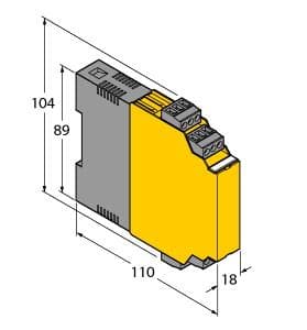 Turck IM1-22EX-R/24VDC IM1-22EX-R/24VDC Turck - IM1-22EX-R/24VDC Isolating switching amplifier, 2-channel IM1-22EX-R/24VDC on Powermatic Associates