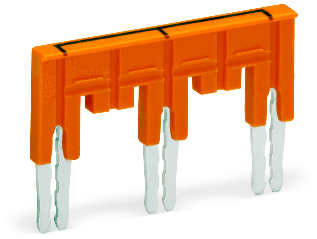 WAGO 282-435/011-000 282-435/011-000 WAGO - Jumper; insulated; orange 282-435/011-000 on Powermatic Associates