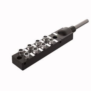 Turck TB-8M8M-3P2-5 TB-8M8M-3P2-5 Turck - TB-8M8M-3P2-5 Junction Box - Actuator/Sensor, 8-port, M8, 3 pole I/O port with cable homerun TB-8M8M-3P2-5 on Powermatic Associates