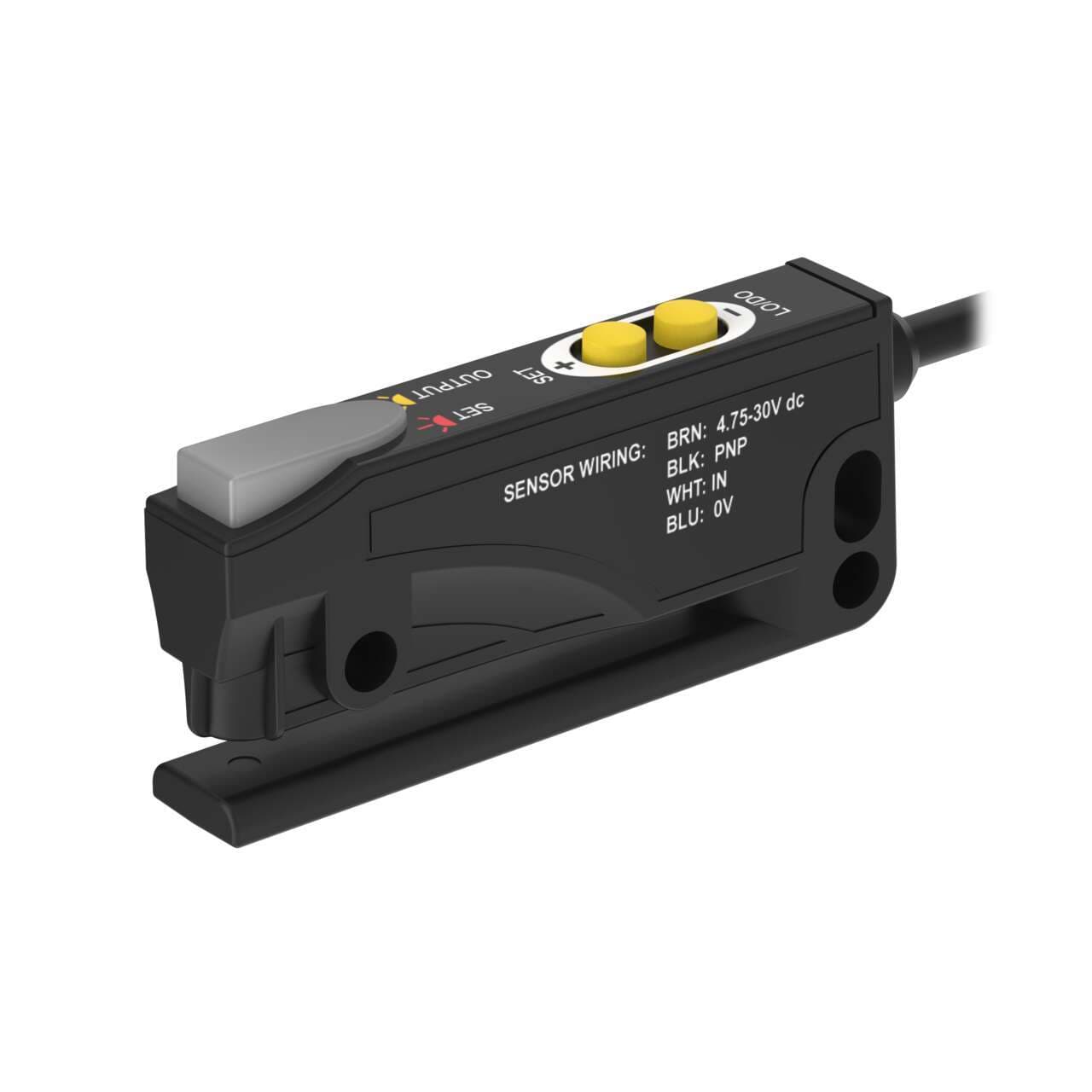 Banner SLE3-PIR-2M Banner SLE3-PIR-2M - SLE3 Series: Label Sensor; Slot width: 3 mm; Input: 4.75-30 V dc; Output: PNP; 1.8 m (6 ft) Cable SLE3-PIR-2M on Powermatic Associates