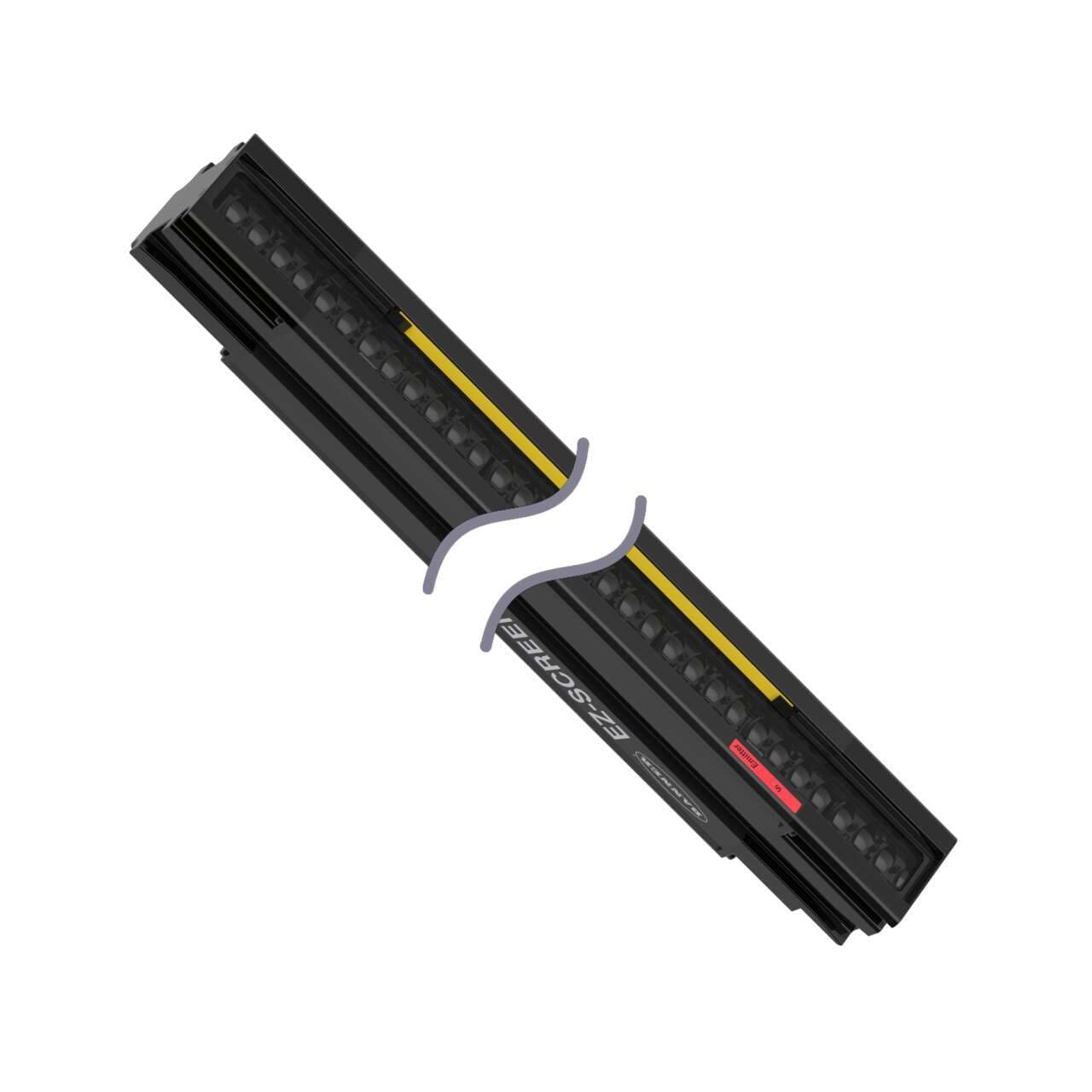Banner SLLCE23-910P8 EZ-SCREEN LS Cascade, Emitter; Resolution: 23 mm; Range: 12 m (40 ft); Defined Area: 910 mm (35.8 in); Housing: Black; 8-pin 300 mm M12 Pigtail QD SLLCE23-910P8 on Powermatic Associates