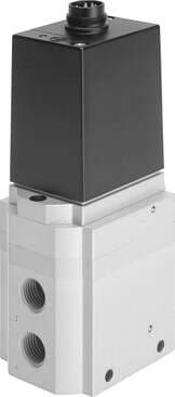 Festo 161173 proportional pressure regulator MPPE-3-1/2-6-010-B Nominal diameter, pressurisation: 11 mm, Nominal diameter, exhaust: 12 mm, Type of actuation: electrical, Sealing principle: soft, Assembly position: Any 161173 on Powermatic Associates
