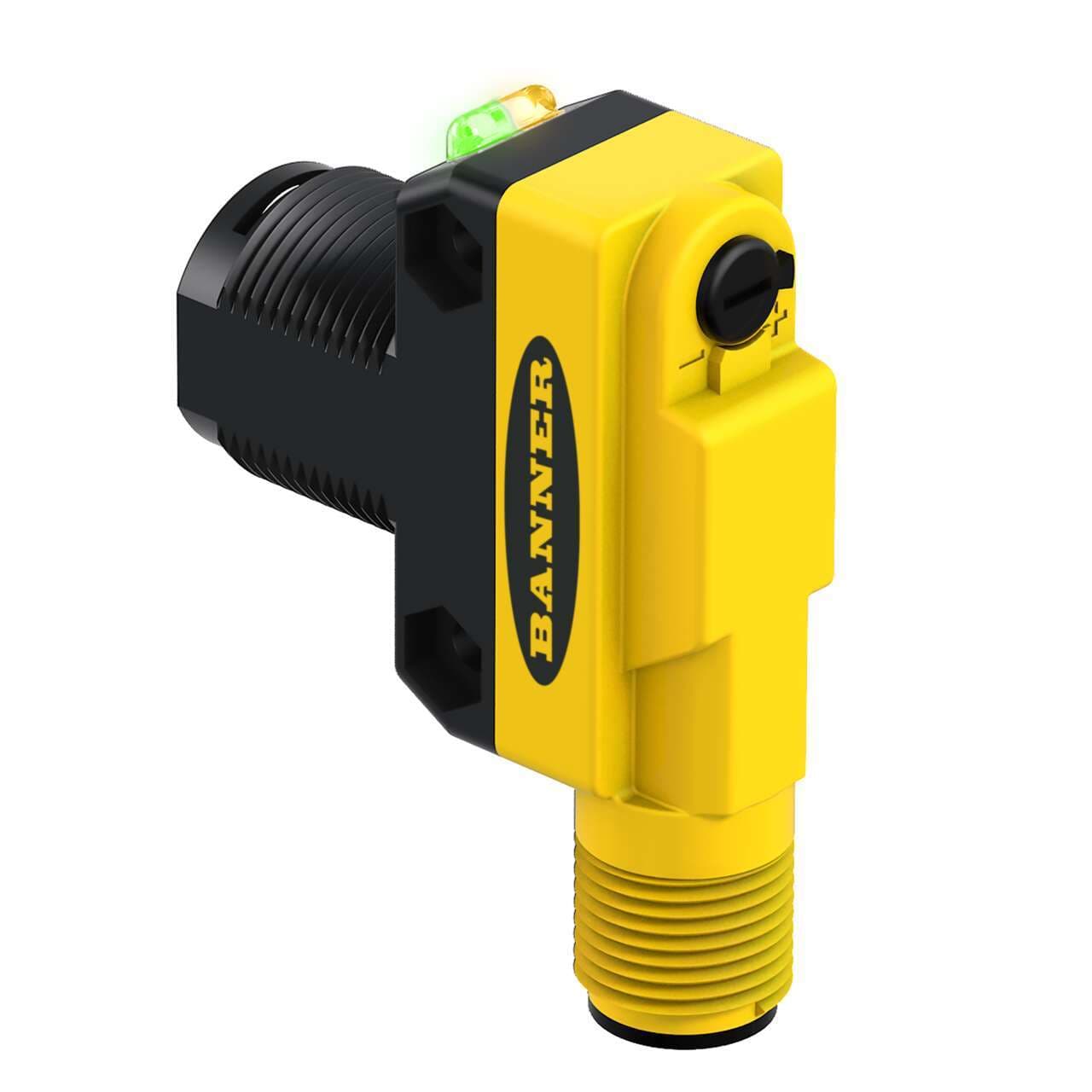 Banner QS18VP6FQ8 WORLD-BEAM QS18Series: Glass Fiber; Range: Depends on Fiber; Input: 10-30 V dc; Output: Complementary Solid-State PNP; M12 Integral QD QS18VP6FQ8 on Powermatic Associates