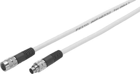 Festo 540332 connecting cable KVI-CP-3-GS-GD-2 For valve terminal CPV and CP electrical components CTEC. Additional functions: Contact 3 of socket 1 mm leading, Cable identification: with accessories, Connection frequency: 500, Product weight: 113,8 g, Electrical conn 540332 on Powermatic Associates