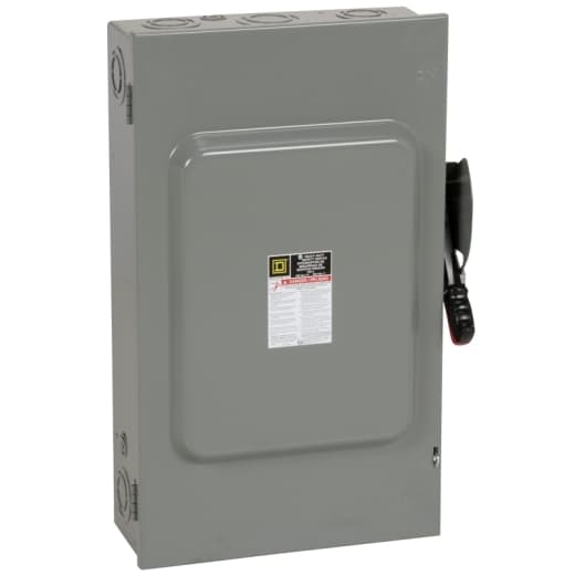 Schneider Electric H224N SWITCH FUSIBLE HD 240V 200A 2P NEMA1 H224N on Powermatic Associates