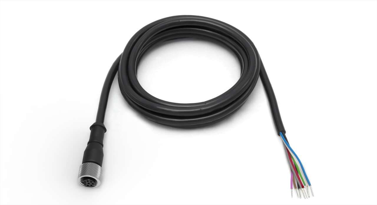 Banner MQDC1-815 Banner MQDC1-815 - Cordset: Single Ended M12; 8-pin Straight Female; 5 m (16.4 ft) 8x24 Black PVC Jacket; Nickel-Plated Brass Coupling Nut MQDC1-815 on Powermatic Associates